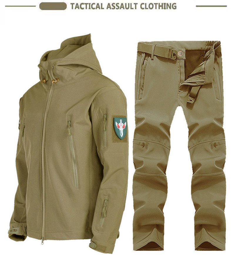 New Soft Shell Tactical Jacket - Outdoor Hunting Coat 评论和价格