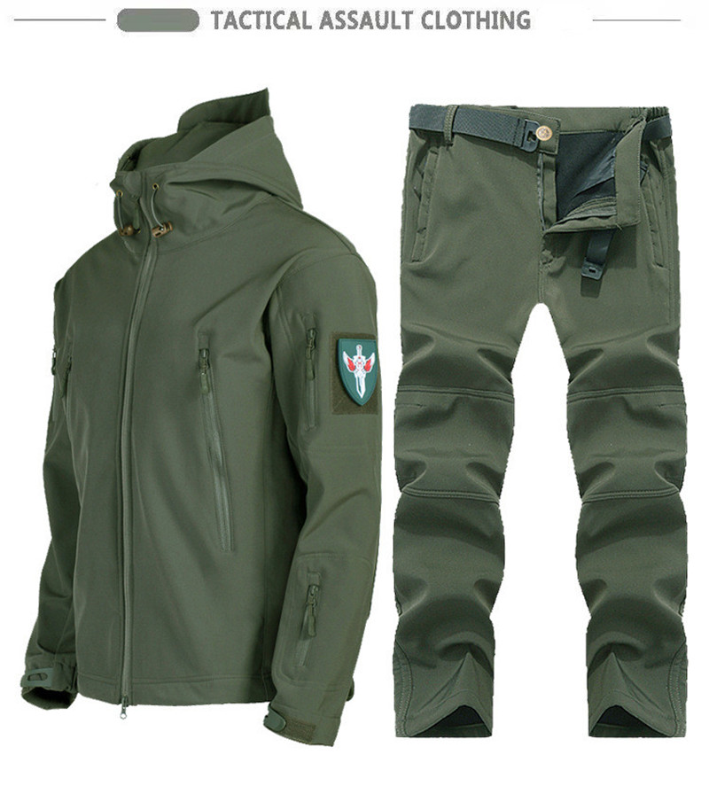 New Soft Shell Tactical Jacket - Outdoor Hunting Coat 评论和价格