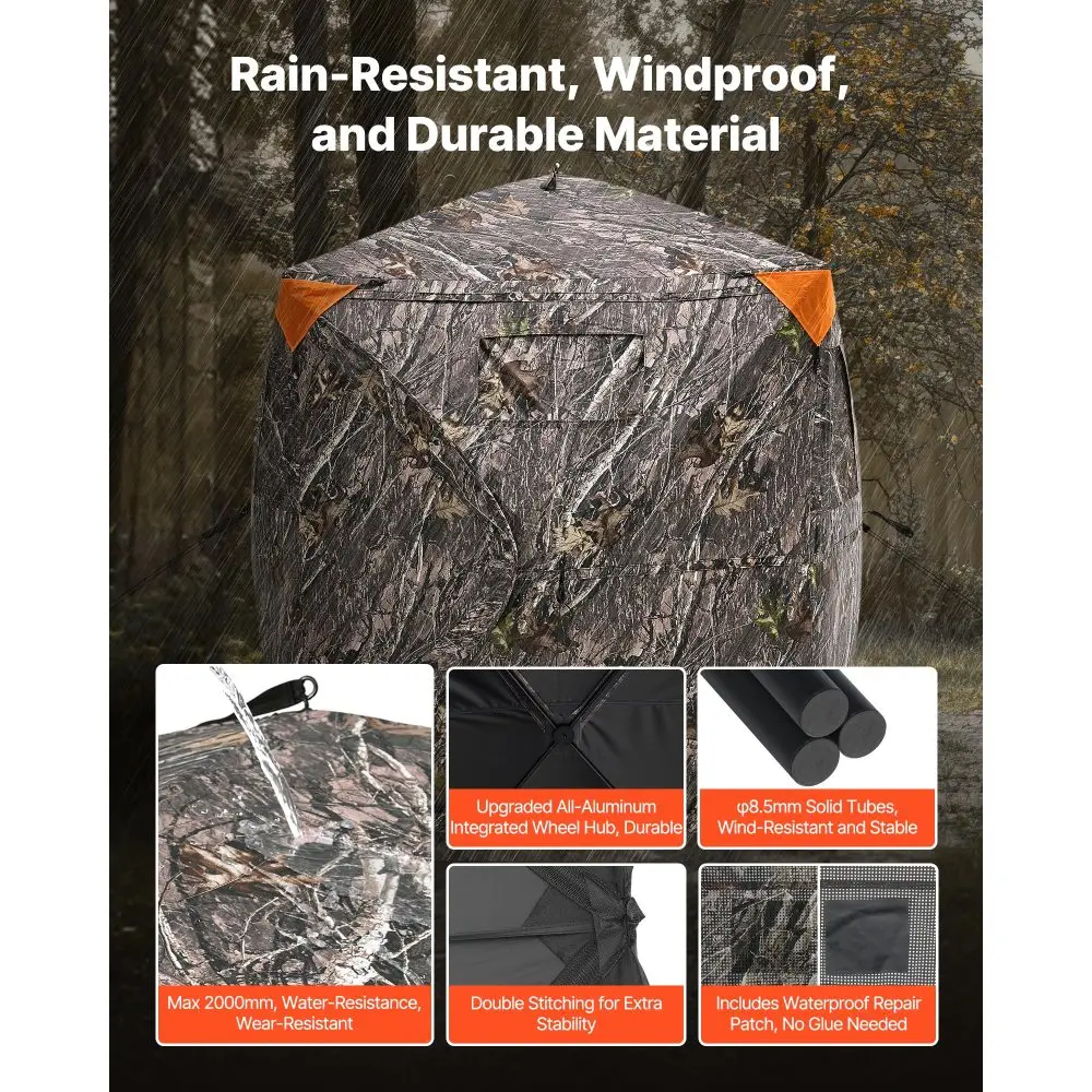 270° Degree See-Through Pop-Up - Hunting Blind Fabric 评论和价格