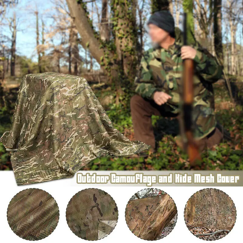 Camouflage Hidden Net Outdoor  - Outdoor Hunting Fabric 评论和价格