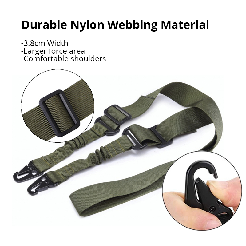 Tactical Two Points Sling Bung - Outdoor Hunting Rifle 评论和价格