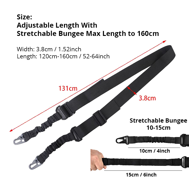 Tactical Two Points Sling Bung - Outdoor Hunting Rifle 评论和价格