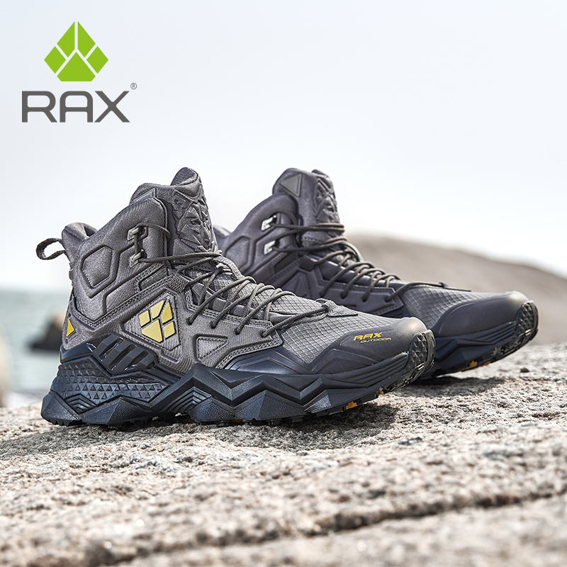 Rax Hiking Shoes Men Waterproo - Outdoor Hunting Fabric 评论和价格