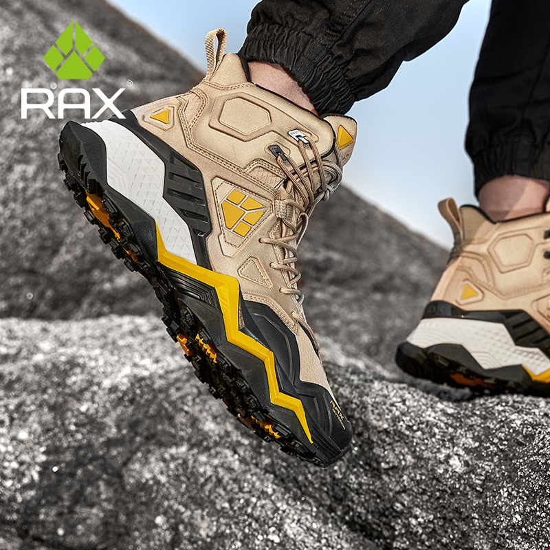 Rax Hiking Shoes Men Waterproo - Outdoor Hunting Fabric 评论和价格