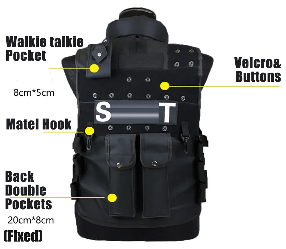 Multi Pockets Tactical Vest Hu - Outdoor Hunting Coat 评论和价格