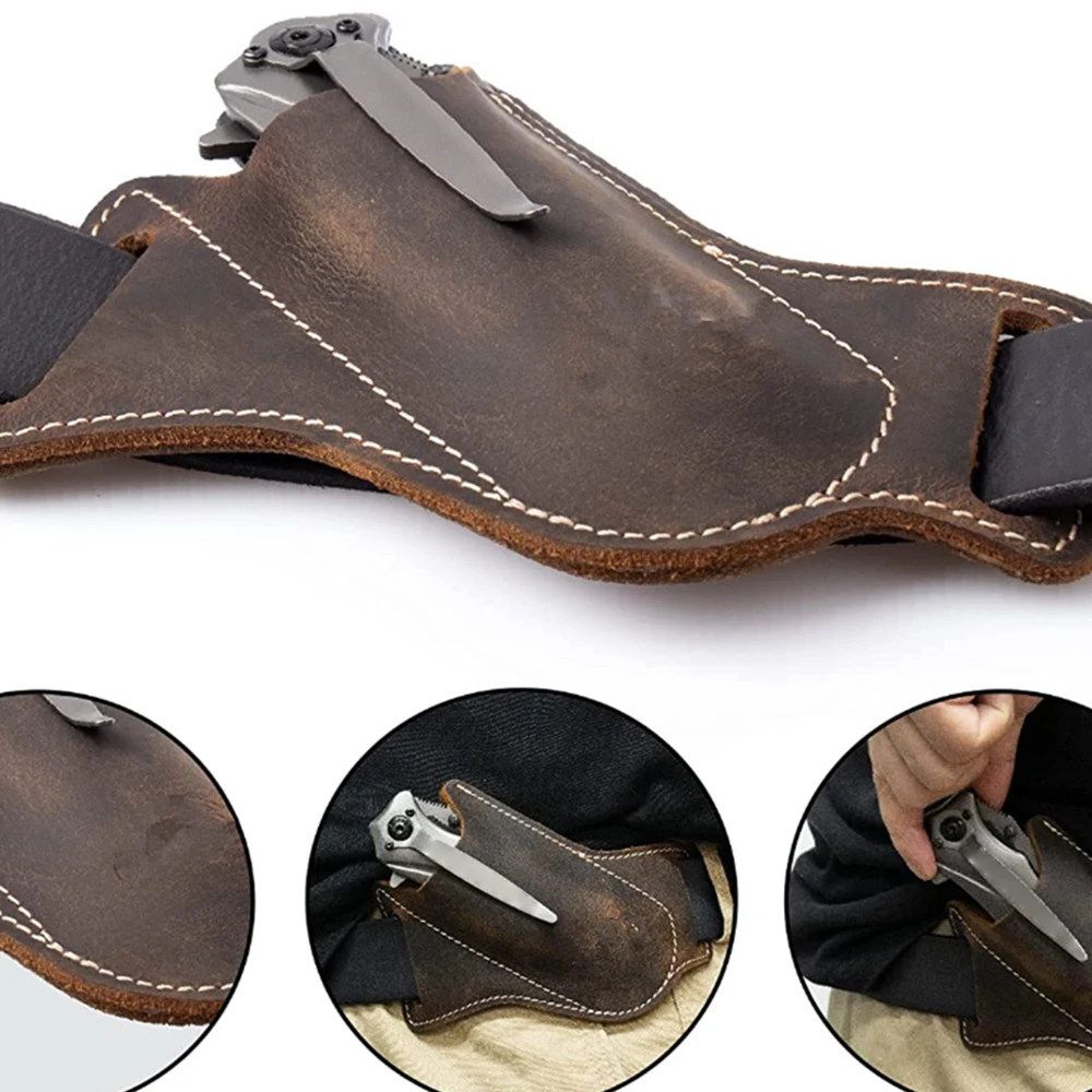 Sheath Holster Pocket Hunt Lea - Hunting Knife Outdoor 评论和价格