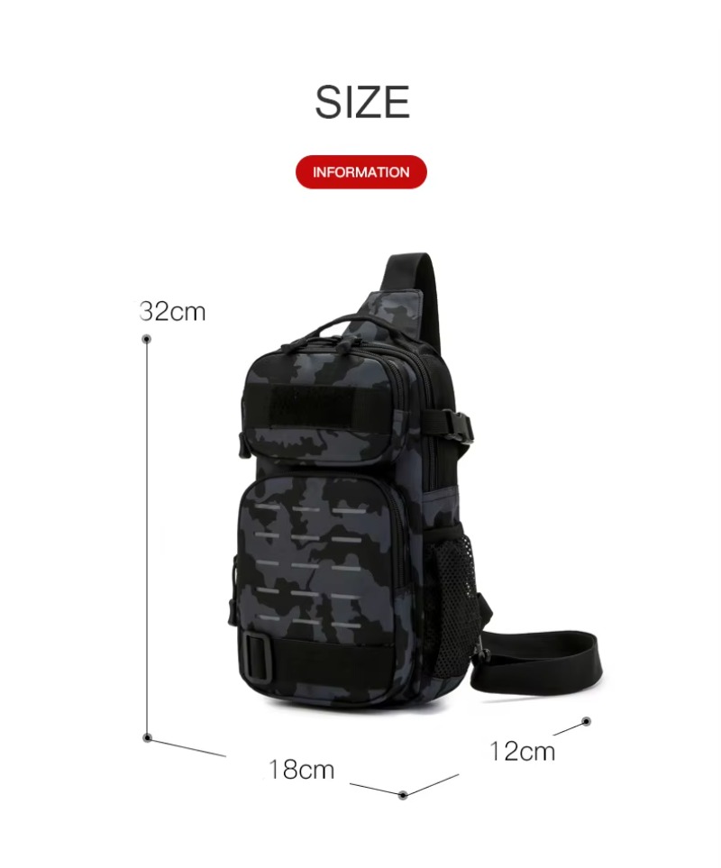 Tactical Fishing Lure Chest Ba - Outdoor Hunting Backpack 评论和价格