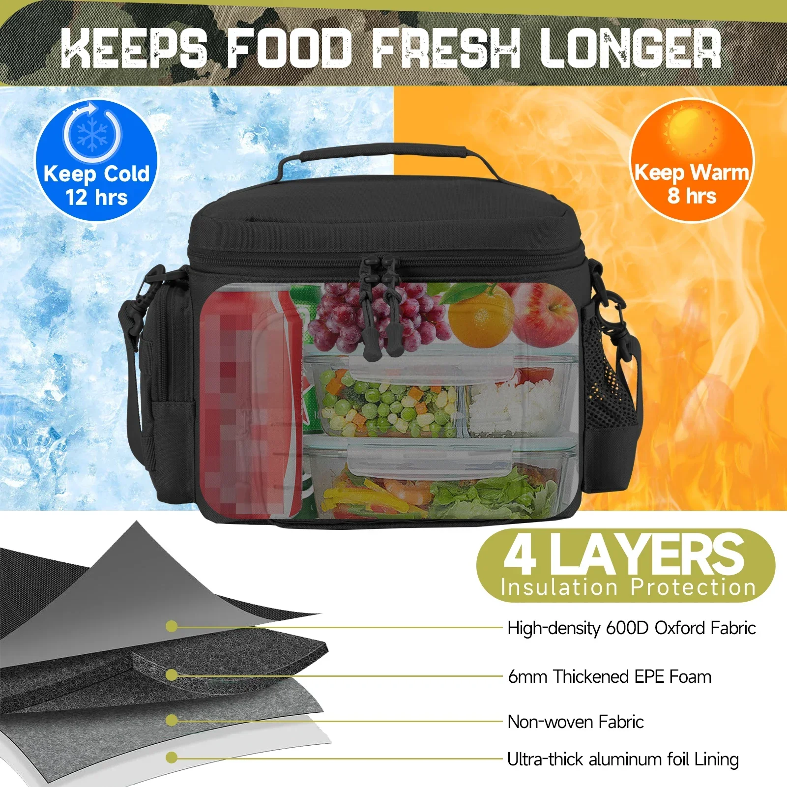 13L Tactical Thermal Cooler Ba - Outdoor Hunting Backpack 评论和价格