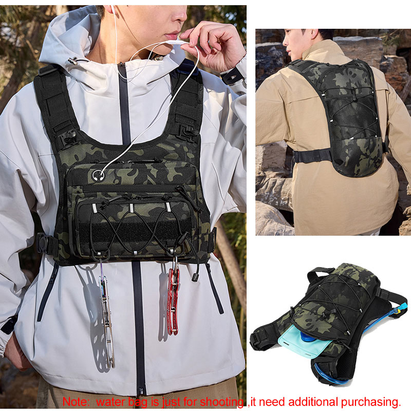 Tactical Bag Front Chest Rig V - Outdoor Hunting Backpack 评论和价格