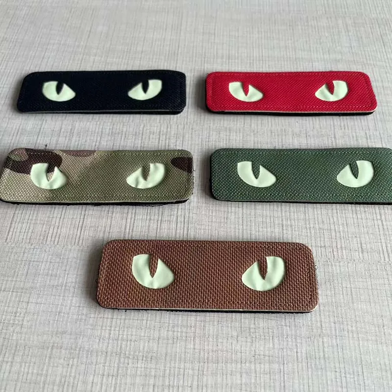 Cat Tiger Eyes,Evil Eye Badge  - Hunting Blind Fabric 评论和价格