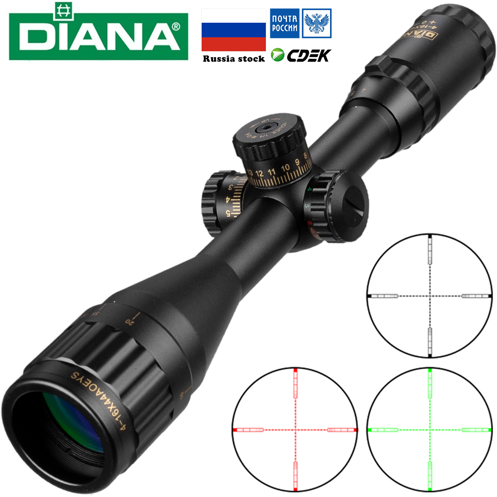 DIANA 4-16x44 Tactical Riflesc - Outdoor Hunting Rifle 评论和价格